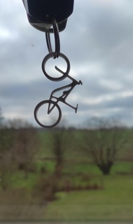 bicicleta llavero llave anillo mtb vtt decoración deporte 3d print model - Mito3D