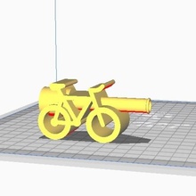 bike Mund verschiedene Düse shisha bong Fahrrad 3d print model - Mito3D