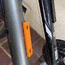 bicicletta cassetta degli attrezzi quick release attrezzo all'aperto sport 3d print model - Mito3D