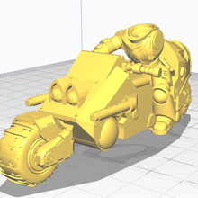 biker12 gioco warhammer 3d print model - Mito3D