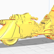 biker1 gioco warhammer 3d print model - Mito3D