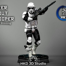 biker scout trooper fan art 3d print model - Mito3D