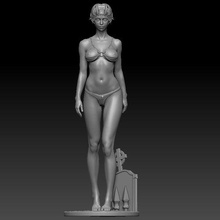 Bikini Teufel Kunst Spielzeug 3d print model - Mito3D