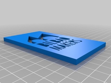 bilbaomakers logo 3d print model - Mito3D
