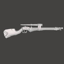 Bilge rato olho alcance 3d modelo jogos mar ladrões atirador elite rifles rifle 3d print model - Mito3D