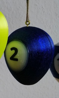 billiardegg - full 2some easter egg hang billiards stufffei 8s gift player decoration decorations ei ball 3d print model - Mito3D