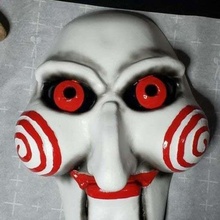 billy doll jigsaw - mask fashion costume costume prop halloween costume jigsaw mask  3d print model - Mito3D