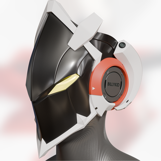 Billy Kind Maske zenlos Zone Null Cosplay stl Mode 3d print model - Mito3D