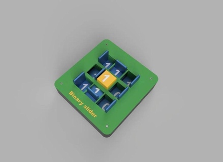 binario deslizador juego 3d print model - Mito3D