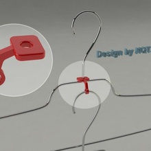 binder hangers home replacement parts tool holder closet hanger 3d print model - Mito3D
