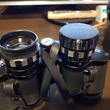 binoculare lente tappi 3d print model - Mito3D