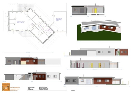 bioclimático casa archisud arquiteto arquitetura Eric agro família maison edifícios estruturas 3d print model - Mito3D