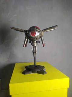 bioman - neo brain intellect fan art mecha robot eye toy display 3d print model - Mito3D
