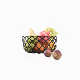 biomimetismo Fruta cesta tazón frutas envase habitación central canasta biomórfico bioinspirado cuenco 3d print model - Mito3D