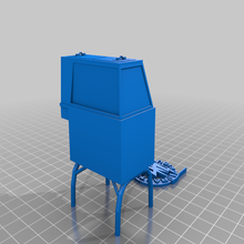 bioshock newspaperbox 3d_printing 3d print model - Mito3D