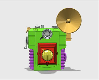 bioshock recherche caméra 3d print model - Mito3D