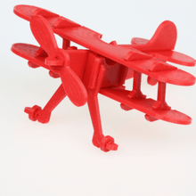 biplano de puzzle varios el arte juguete 3d print model - Mito3D