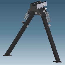 bipod airsoft rifle mount toy_game_accessories 3d print model - Mito3D