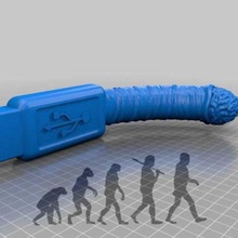 bipolar erkek USB0 tak iş ortamına uygun olmayan oyun oyuncak 3d print model - Mito3D
