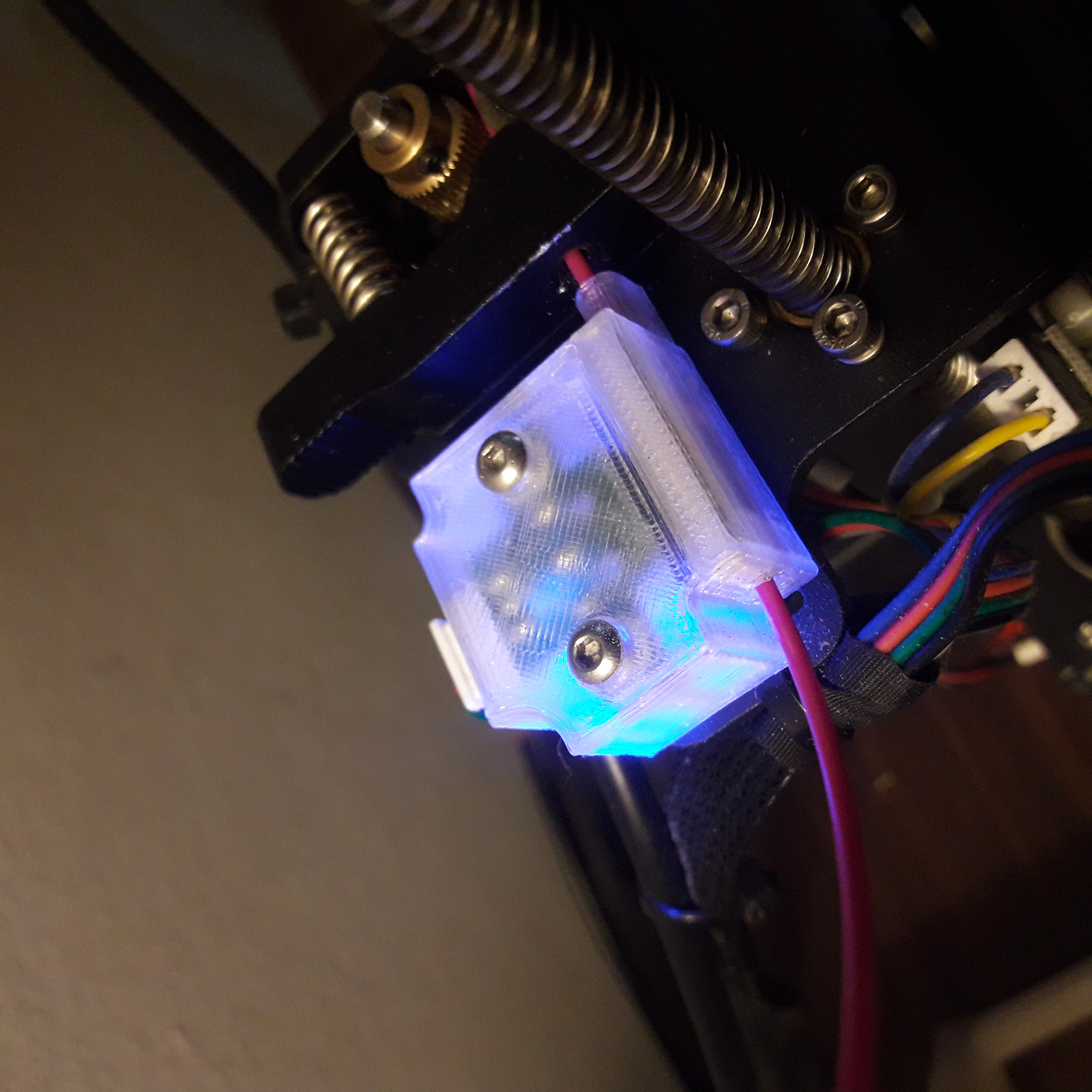 biqu b1 filamento sensor caixa poupar 3D print model - Mito3D