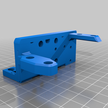 biqu h2 montar lineal carril apoyo 3d print model - Mito3D