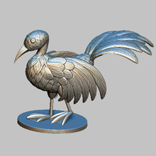 pássaro arte logotipo stl 3d 2d dxf Pato frango 3d print model - Mito3D