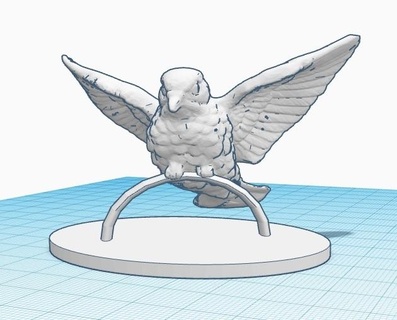bird bird  3d print model - Mito3D