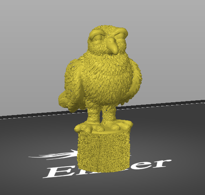 oiseau art plumes mouette ailes 3d print model - Mito3D