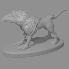 aves de la bestia juego figura en miniatura d&d dungeons dragons no molestar escultura quimera lobo griffon animal criatura 3d print model - Mito3D