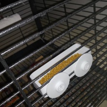 pájaro tazón varios jaula para pájaros de pedo agua alimentos parrot bol juguete la aves animal 3d print model - Mito3D