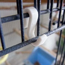 cage à oiseaux crochets de porte - crochet ouvert portes d'en faciliter l'accès la maison bac simple les animaux compagnie animal parrot d'alimentation aliments facile cockatiel clips nettoyage canaries perruche d'oiseaux volière d'accès 3d print model - Mito3D