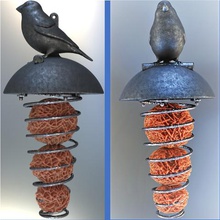 alimentador do pássaro vários jardim espiral 3d print model - Mito3D