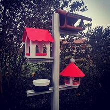 oiseau mangeoire oiseaux manger 3d print model - Mito3D