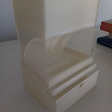 kuş besleyici kanarya zebra ispinoz kafes 3d print model - Mito3D