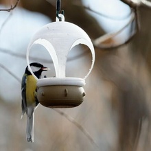 kuş besleyici kabarcık değiştirilebilir kartuşlar kuşlar outdoor_garden ayçiçeği bahçeler besleme 3d print model - Mito3D