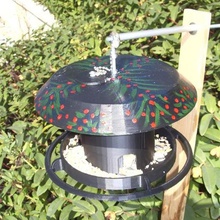 bird grain dispenser birds home feeder distributor food dispense 3d print model - Mito3D