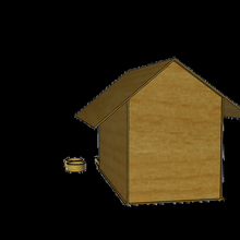oiseau maison 3d print model - Mito3D