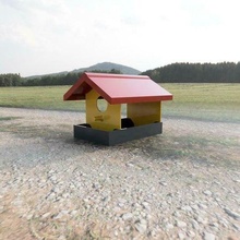 oiseau maison nichoir cabane oiseaux nid 39 défi mangeoire jardin_ extérieur 3d print model - Mito3D