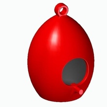 Vogel Haus Nest Gadget Öko Kanaryseed Wasser Lebensmittel Trog 3d print model - Mito3D