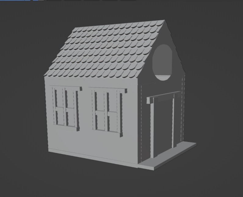 bird house garden 3D print model - Mito3D