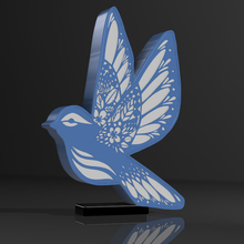 oiseau lampe 3d print model - Mito3D