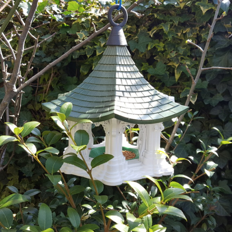 bird temple home birdhouse feeder house temples tiny 3D print model - Mito3D