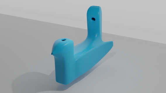 bird whistle 3d print model - Mito3D