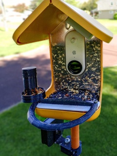 compañero pájaro alimentador accesorio aire libre jardín ocupaciones 3d print model - Mito3D