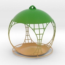 birdfeeder various trough birds 3d print model - Mito3D