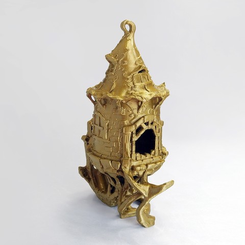 birdhouse home fairy garden fairytales 3D print model - Mito3D