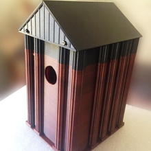 birdhouse architecture hobby garden good deed 3d print model - Mito3D