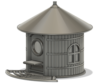 birdhouse nesting box birds cabin nest animal 3d print model - Mito3D