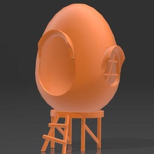 pajarera casa la naturaleza maison d'aves oiseaux voli re de aves 3d print model - Mito3D