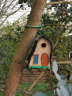 Casa passarinho nichoir ar livre jardim 3d print model - Mito3D